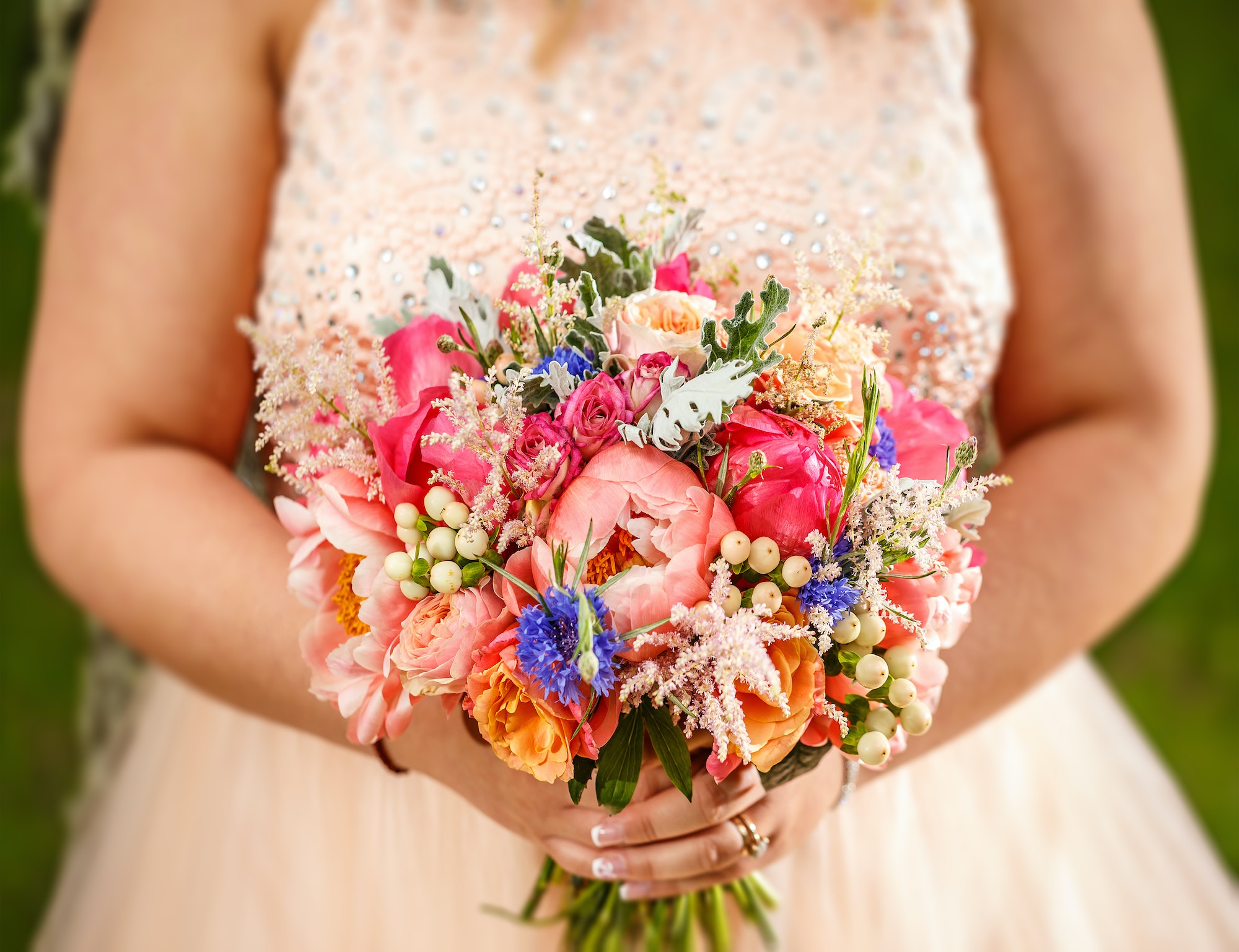 Beauty wedding bouquet